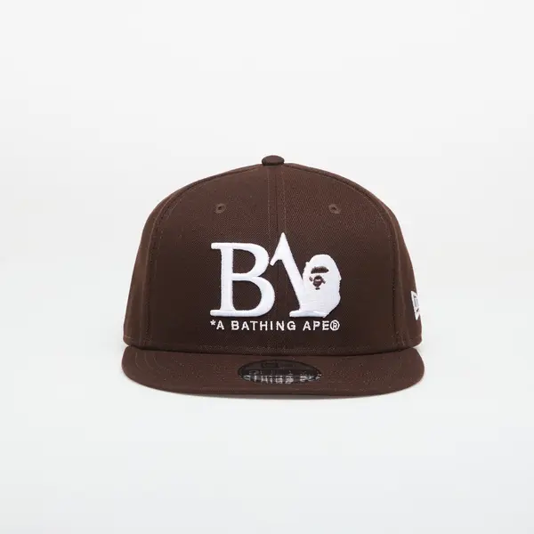 A BATHING APE Kapa A BATHING APE Ba Logo New Era 9fifty Cap Brown Universal