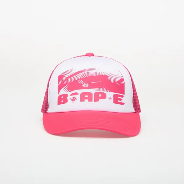 A BATHING APE Kapa A BATHING APE Bape Mesh Cap Pink Universal