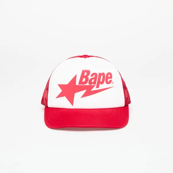 A BATHING APE Kapa A BATHING APE Bape Sta Mesh Cap M Red Universal