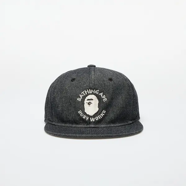 A BATHING APE Kapa A BATHING APE Busy Work Denim Cap M Black Universal