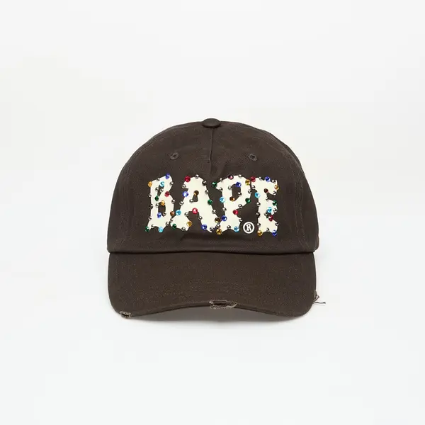 A BATHING APE Kapa A BATHING APE Color Stone Panel Cap Brown Universal