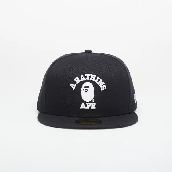 A BATHING APE Kapa A BATHING APE Glow In The Dark College New Era 59fifty Navy L