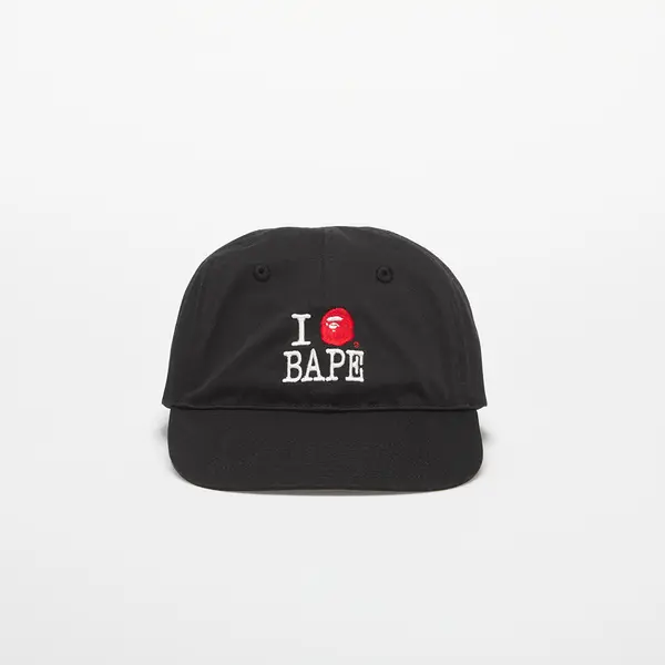 A BATHING APE Kapa A BATHING APE Logo Cotton Twill Cap Black Universal