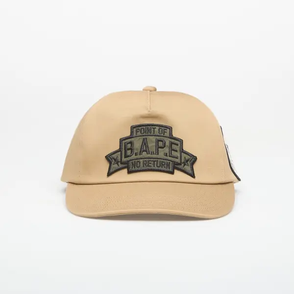 A BATHING APE Kapa A BATHING APE Multi Patch Cap Beige UNISEX Universal