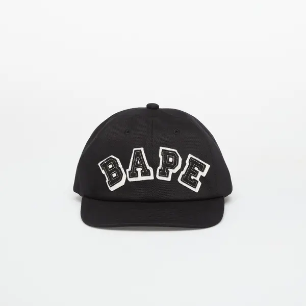 A BATHING APE Kapa A BATHING APE Patched Panel Cap M Black Universal