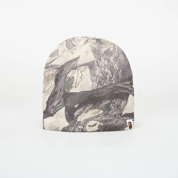 A BATHING APE Kapa A BATHING APE Tree Edge Camo Knit Cap White Universal