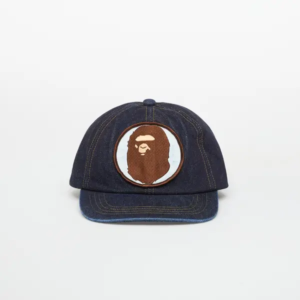A BATHING APE Kapa A BATHING APE Washed Denim Cap M Indigo Universal