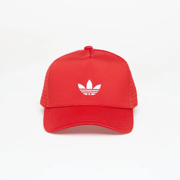 adidas Originals Kapa adidas Adicolor Classic Curved Foam Trucker Cap Better Scarlet OSFM