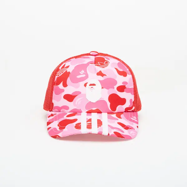 adidas Originals Kapa adidas Trucker Cap Bape® Clear Pink OSFM