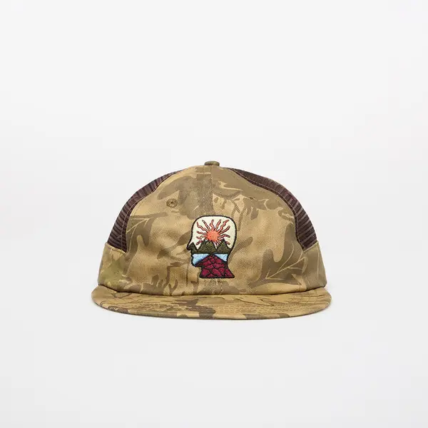 Brain Dead Kapa Brain Dead Mesh Panel Logohead Hat Leaf Camo Universal