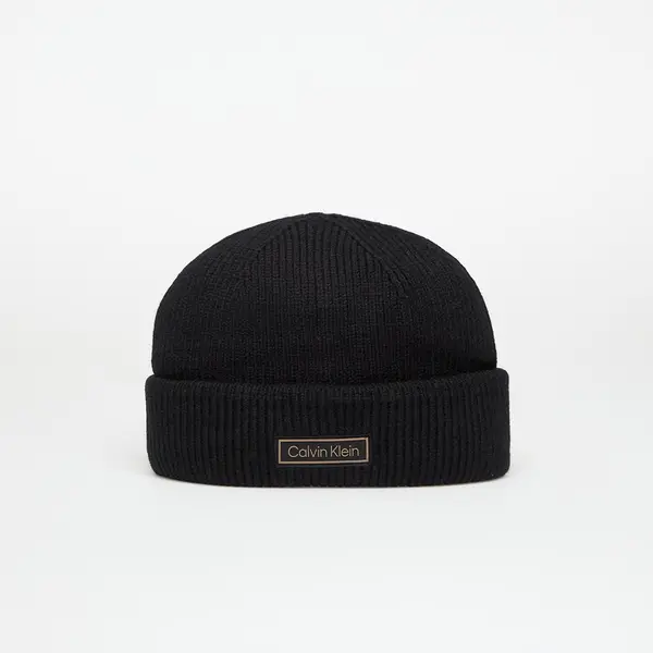 Calvin Klein Kapa Calvin Klein Patch Chunky Rib Doc Hat Black Universal