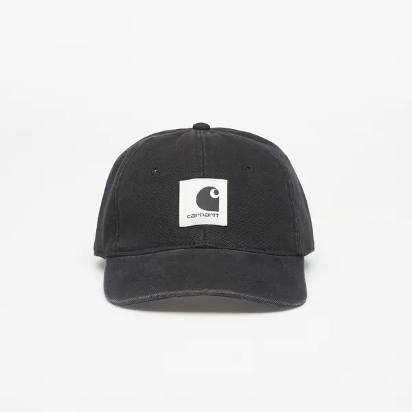 Carhartt WIP Kapa Carhartt WIP Canvas Cap Black Stone Washed Universal