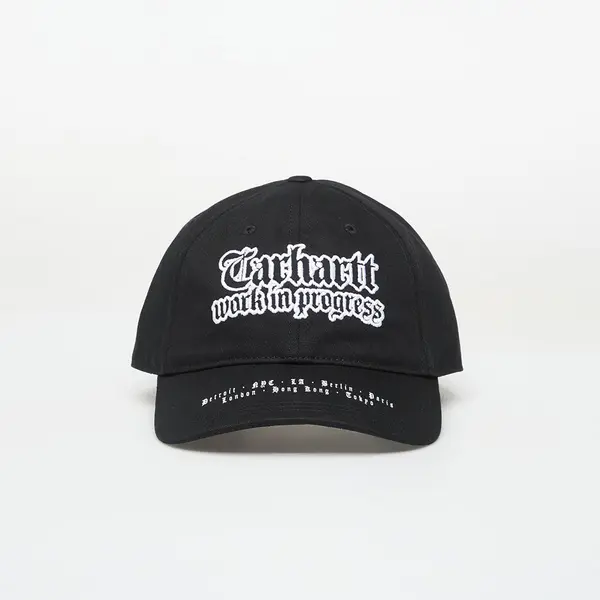 Carhartt WIP Kapa Carhartt WIP World Tour Cap Black/ White Universal