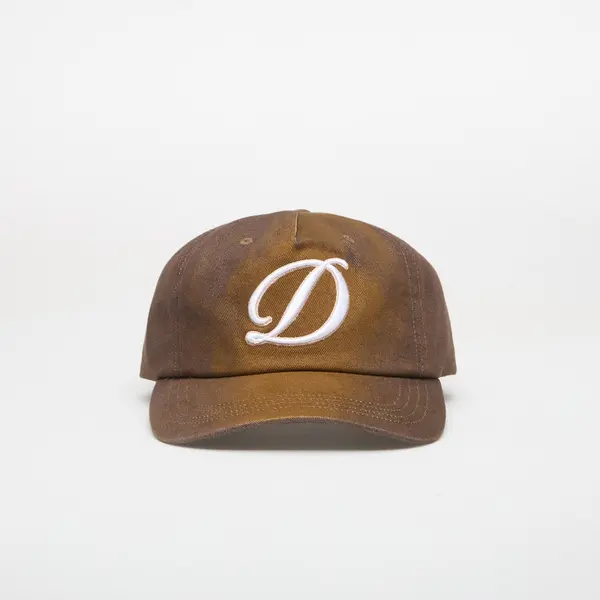 DIME Kapa Dime Cursive Denim Worker Cap Brown Washed Universal