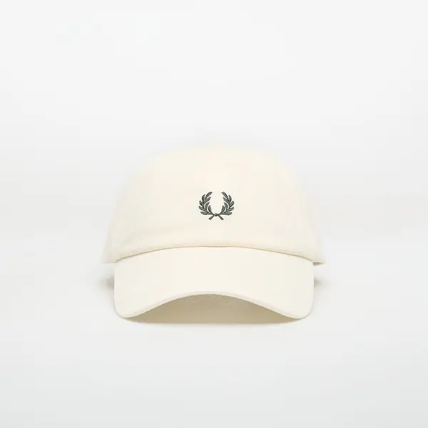 FRED PERRY Kapa FRED PERRY Pique Classic Cap Ecru/ Grassroots Universal