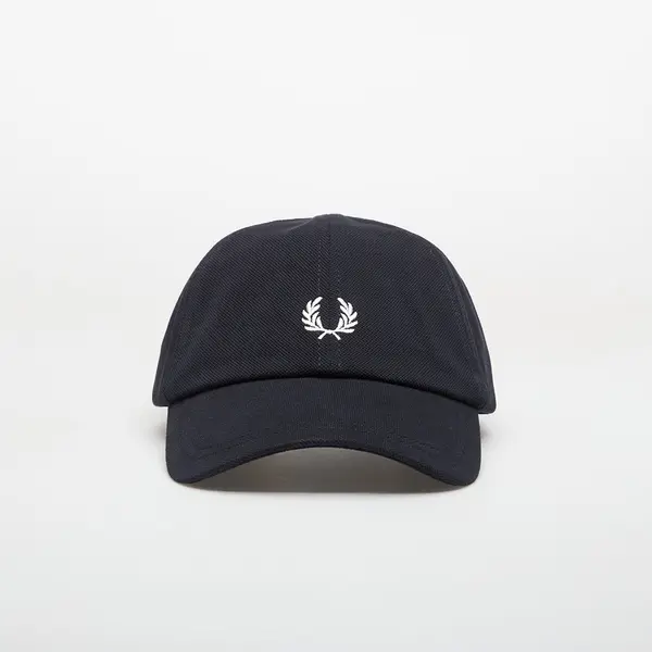 FRED PERRY Kapa FRED PERRY Pique Classic Cap Navy/ Snow White Universal