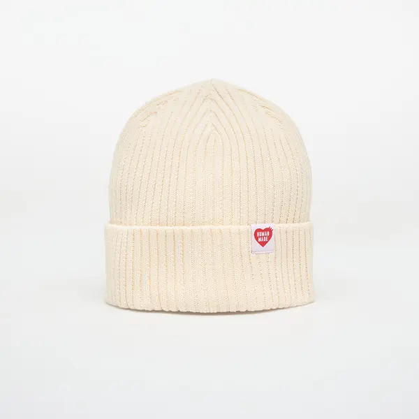 HUMAN MADE Kapa HUMAN MADE Cotton Rib Beanie White Universal