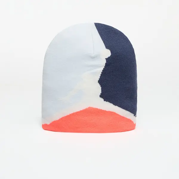 Jordan Kapa Jordan Brooklyn Peak Beanie Pure Platinum/ Thunder Blue/ Hot Lava/ Sail Universal