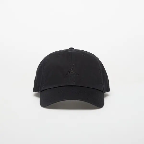 Jordan Kapa Jordan Club Unstructured Curved-Bill Hat Black/ Black L/XL