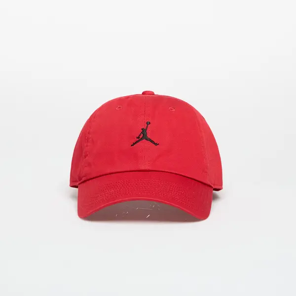 Jordan Kapa Jordan Club Unstructured Curved-Bill Hat Gym Red/ Black M/L