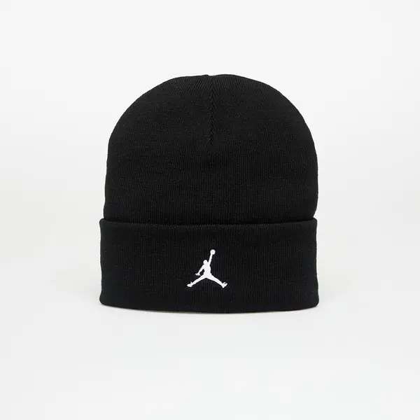 Jordan Kapa Jordan Peak Satin-Lined Beanie Black/ White Universal