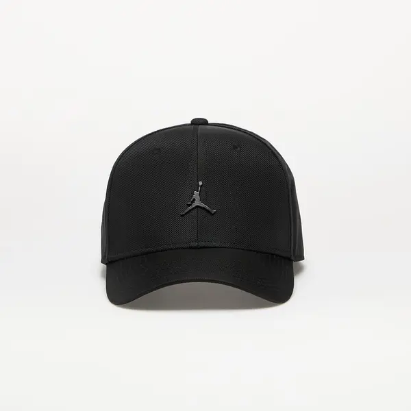 Jordan Kapa Jordan Rise Structured Metal Jumpman Hat Black/ R511 S/M