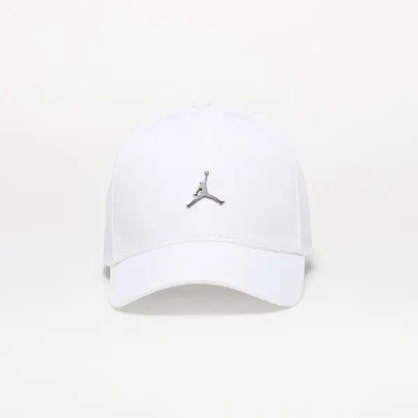 Jordan Kapa Jordan Rise Structured Metal Jumpman Hat White/ R511 L/XL