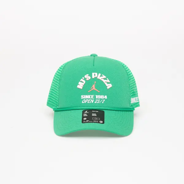 Jordan Kapa Jordan Rise Structured Trucker Cap Lucky Green/ Court Green/ Infrared 23 L/XL