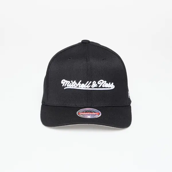 Mitchell & Ness Kapa Mitchell & Ness Branded Script Stretch Snapback Black Universal