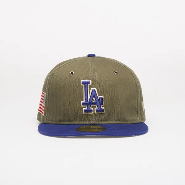 New Era Kapa New Era 59FIFTY MLB American Herringbone Los Angeles Dodgers Official Team Color 7 1/2