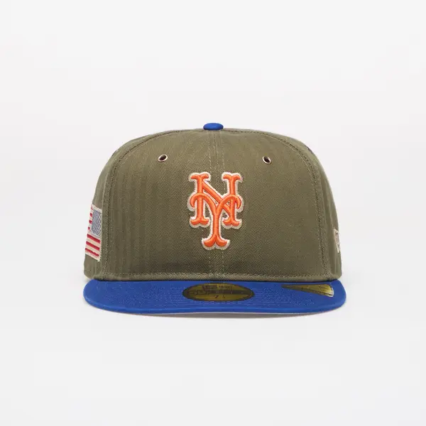 New Era Kapa New Era 59FIFTY MLB American Herringbone New York Mets Official Team Color 7 3/8
