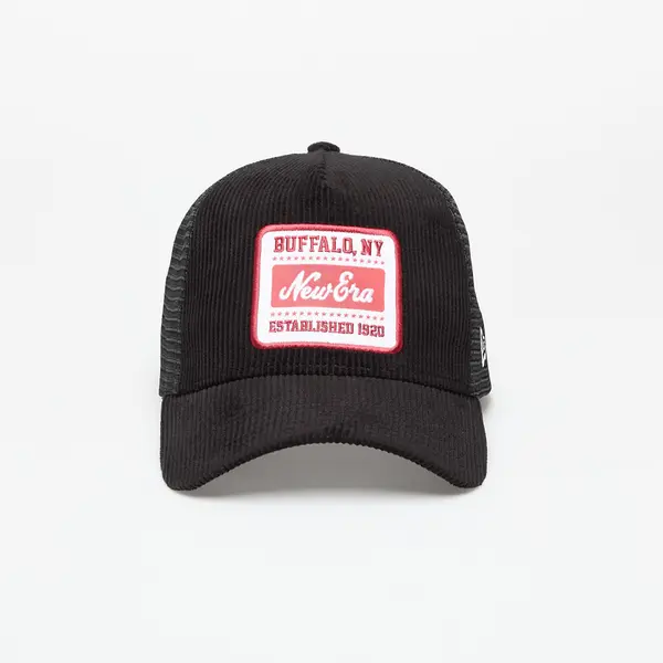 New Era Kapa New Era 9FORTY A-Frame Trucker Adjustable Cap Patch Cord Black Universal