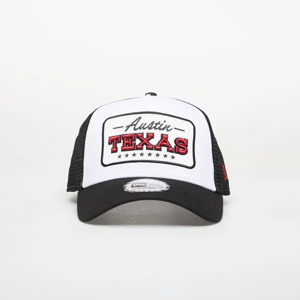 New Era Kapa New Era 9FORTY Af Trucker Location Patch Black/ Optic White Universal