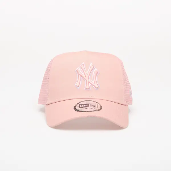 New Era Kapa New Era 9FORTY AF Trucker Outline New York Yankees Pink Rouge/ Optic White Universal