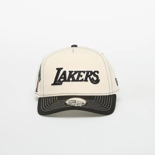 New Era Kapa New Era 9FORTY Aframe NBA City Icon Los Angeles Lakers Light Cream/ Black Universal