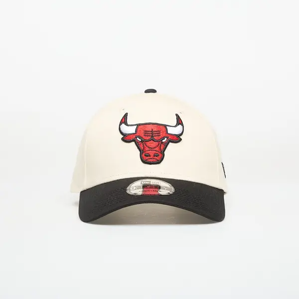 New Era Kapa New Era 9FORTY Chicago Bulls NBA Colourblock Light Cream/ Official Team Color Universal