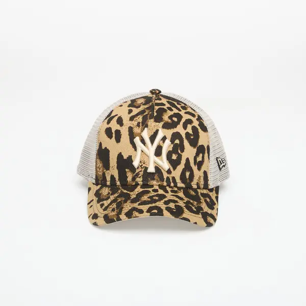 New Era Kapa New Era 9FORTY MC AF Trucker Leopard New York Yankees NFL Brown Suede Universal