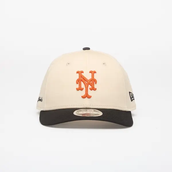 New Era Kapa New Era 9FORTY MC MLB Side Script New York Mets Light Cream/ Black Universal