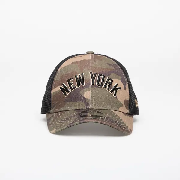 New Era Kapa New Era 9FORTY MC Wordmark Camo New York Yankees Woodland Camo Universal