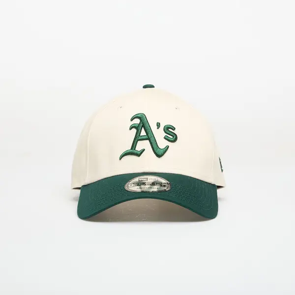 New Era Kapa New Era 9FORTY MLB Colour Block Oakland Athletics Cream/ Green Universal
