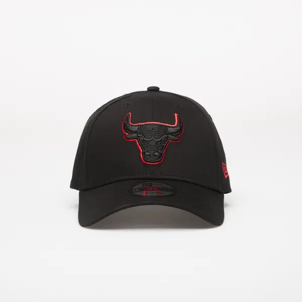 New Era Kapa New Era 9FORTY NBA Team Outline Chicago Bulls Black/ Front Door Red Universal