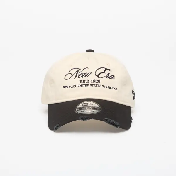 New Era Kapa New Era 9TWENTY Aframe Wash Distress Light Cream/ Black Universal