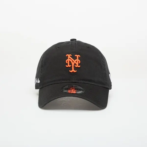 New Era Kapa New Era 9TWENTY MLB Washed Script New York Mets Black Universal