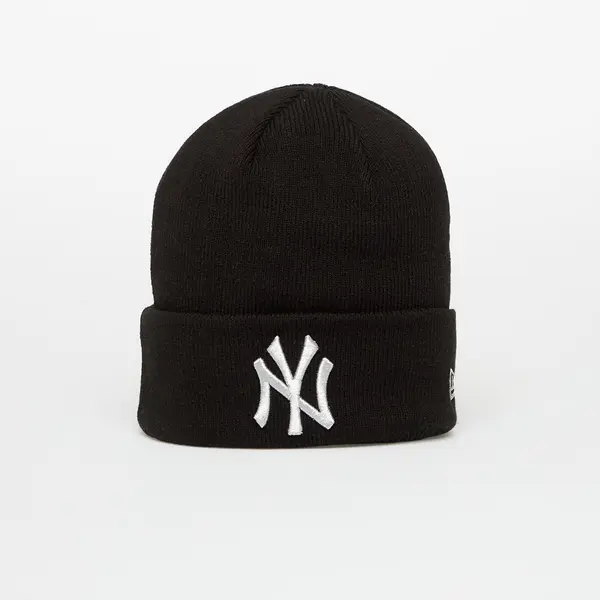 New Era Kapa New Era Knit Medium MLB Metallic Beanie New York Yankees Black Universal