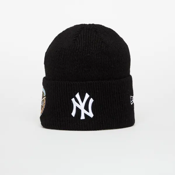 New Era Kapa New Era Knit Medium MLB Ws Beanie New York Yankees Black/ White Universal