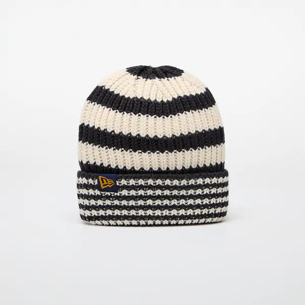 New Era Kapa New Era Knit Medium Stripe Beanie Navy/ Light Cream Universal