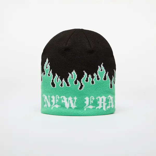 New Era Kapa New Era Knit Thin Flame Skull Knit Island Green Universal