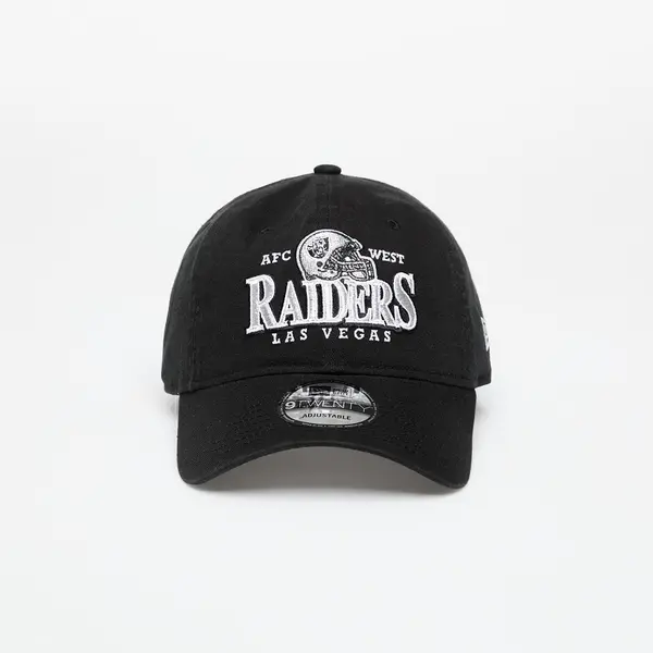 New Era Kapa New Era Las Vegas Raiders Helmet 9TWENTY Adjustable Cap Black Universal