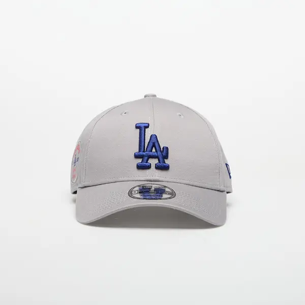 New Era Kapa New Era Los Angeles Dodgers 9FORTY Side Patch Adjustable Cap Gray Universal