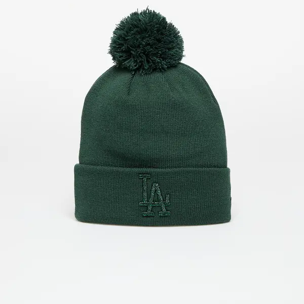 New Era Kapa New Era Los Angeles Dodgers Knit Medium Wmns MLB Wmns Metallic Bobble Beanie Dark Green Universal